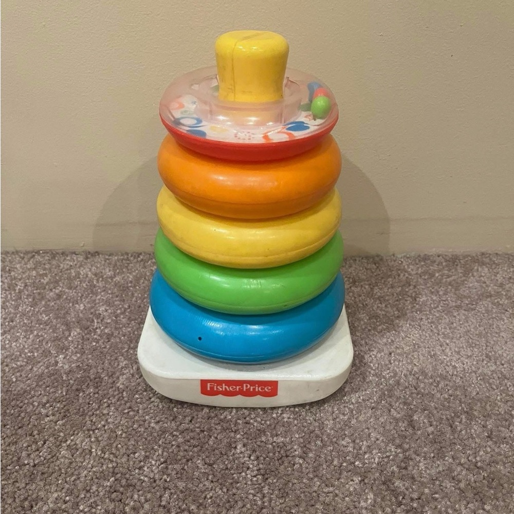 Fisher-Price Rainbow Stacking Rings
